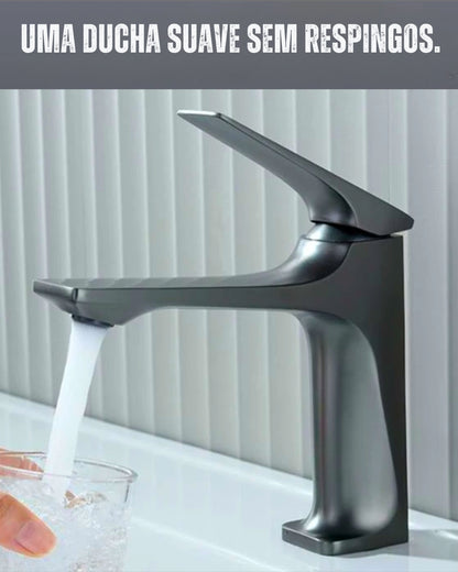 Torneira de Banheiro Água Quente/Fria - Só Água Fria - Dual Premium Design Moderno - Fácil Instalação e Durabilidade Excepcional - Frete Grátis
